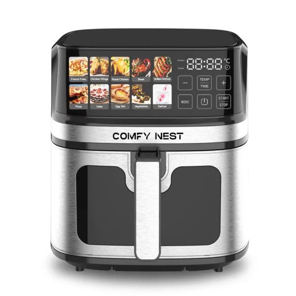 Comfy Nest CN-06160: 1700W Digitale Airfryer - 8L