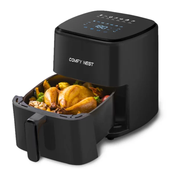 Comfy Nest CN-06191: 1400W Digitale Airfryer - 5L