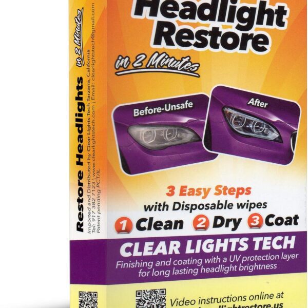 Clear Lights Tech Koplamp Restauratie Kit