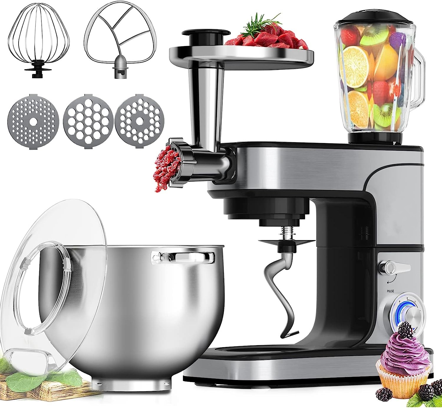 Royalty-Line-RL-PKM2800BG-3-in-1-Food-Processor-Blender-Standmixer-2800W-RL-PKM2800BG