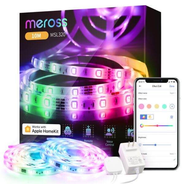 Slimme WiFi LED-strip with RGB (2*5 meter) HomeKit-versie