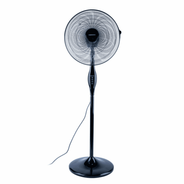 Tornado TSF-16W – 16” Staande Ventilator met Krachtige en Fluisterstille Luchtstroom
