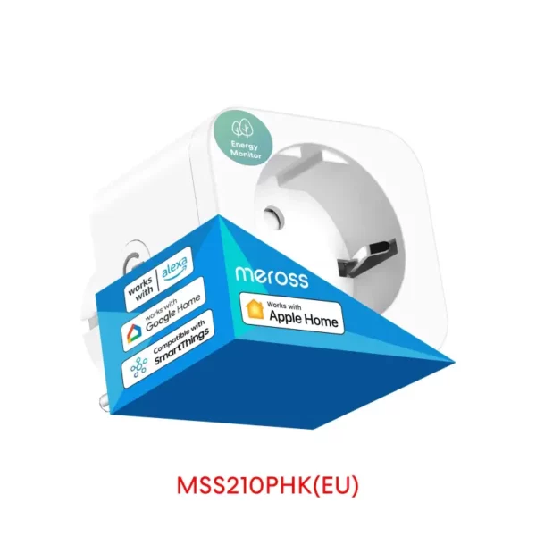 Meross MSS210PHK-EU – Slimme Wi-Fi Stekker met Energiemeter