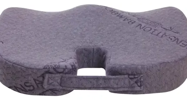 Herzberg HG-8040 Sensation Bamboe Zitkussen – Ergonomisch Memory Foam