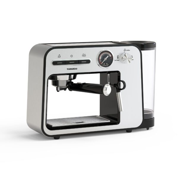 Tornado TST-693B-GS – 19-Bar 5-in-1 Home Barista Portafilter & Multi-Capsule Koffiemachine