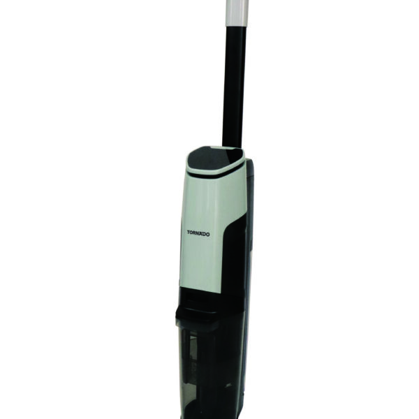 Tornado VCHWDK200C Draadloze Wet & Dry Steelstofzuiger – 200W, 4000 mAh accu, HEPA-filter & LED-display